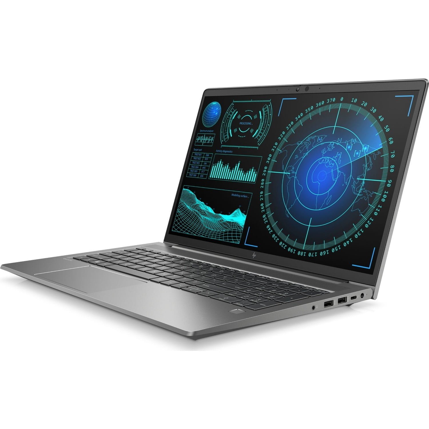 HP ZBook Fury 15 G7)- i7-10850H- 16GB Ram DDR4- 512GB SSD M.2- Nvidia Quadro TT000 4GB - Image 6
