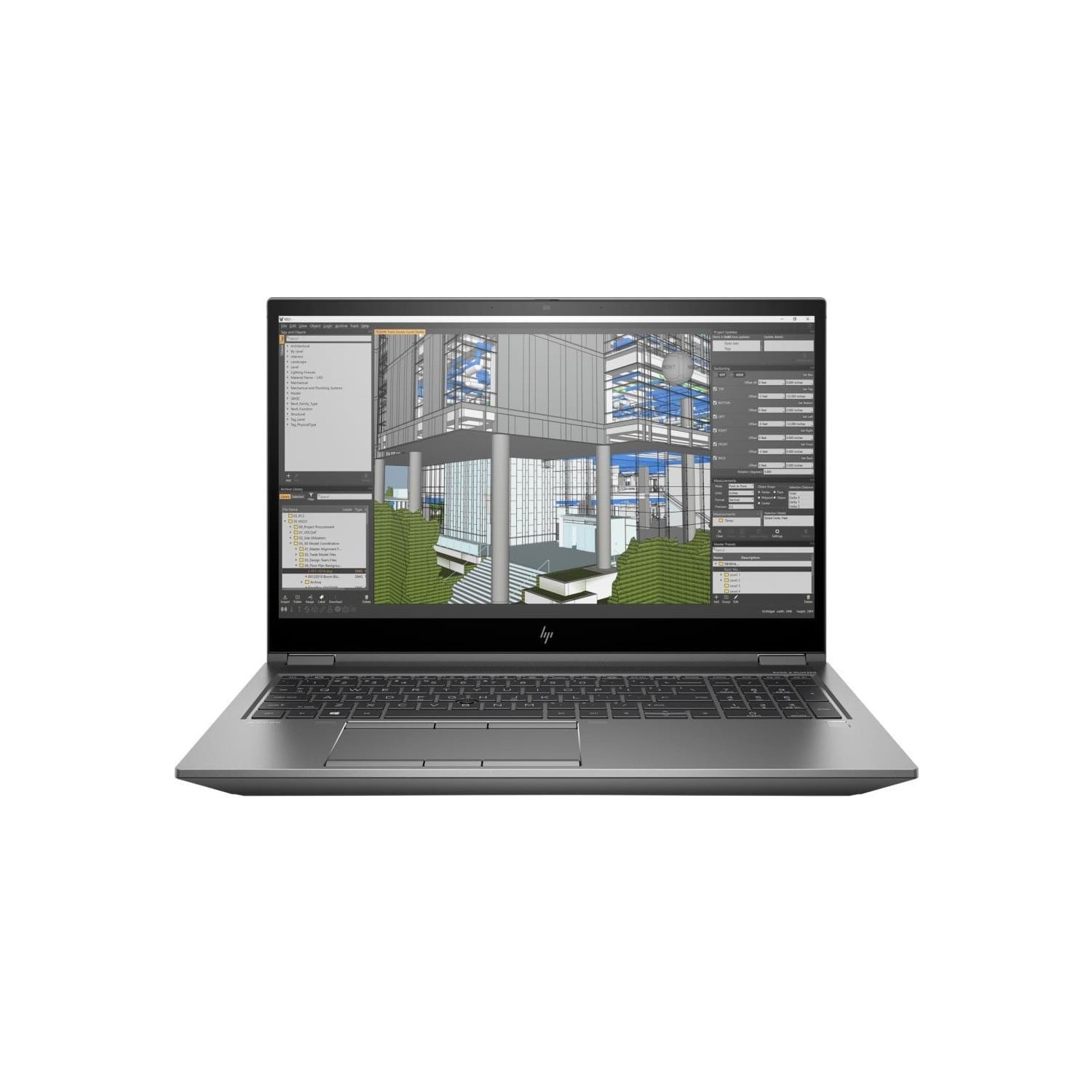 HP ZBook Fury 15 G7)- i7-10850H- 16GB Ram DDR4- 512GB SSD M.2- Nvidia Quadro TT000 4GB - Image 7