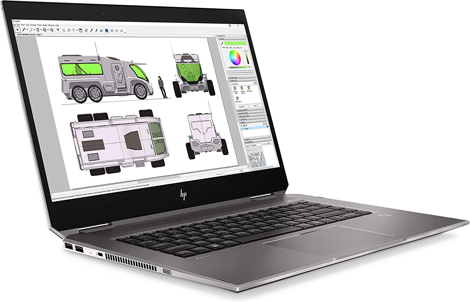HP ZBook Studio x360 G5 Xeon E-2176M – Ram 16 – SSD 512 – Nividia Quadro P1000 - Image 8