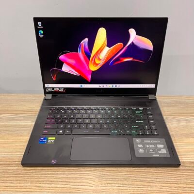 MSI STEALTH GS66 11th - Cpu Core I7-11800H -Ram 16GB DDR4-Hard 512GB m.2-Graphics Card RTX 3070 8GB