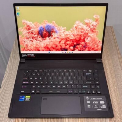 MSI GS66 12th - Model STEALTH GS66 -Processor :Cpu Core I7-12700H - Ram 16GB DDR5 -Hard 512GB m.2 - Graphics Card RTX 3070 8GB