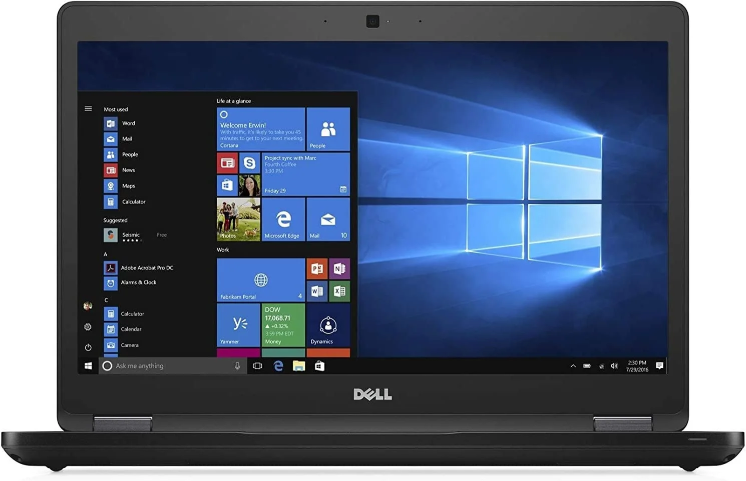 Dell Latitude E5480 Corei5-7300U – 8G Ram – 256G SSD - Image 4