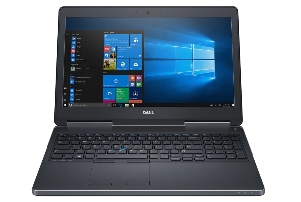 Dell Precision 7510 Xeon E3-1535M V5 – 16G Ram – 512G SSD Nividia Quadro M2000M