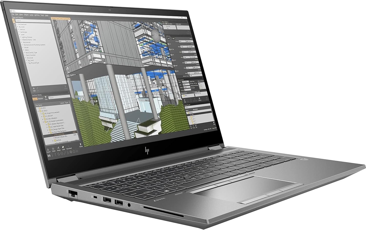 HP ZBook Fury 15 G8 Corei7-11850H – 16G Ram -512SSD – NVIDIA T1200 - Image 6