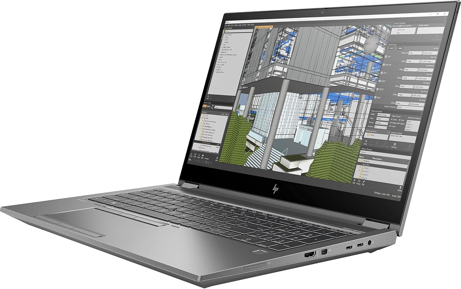 HP ZBook Fury 15 G8 Corei7-11850H – 16G Ram -512SSD – NVIDIA T1200 - Image 7