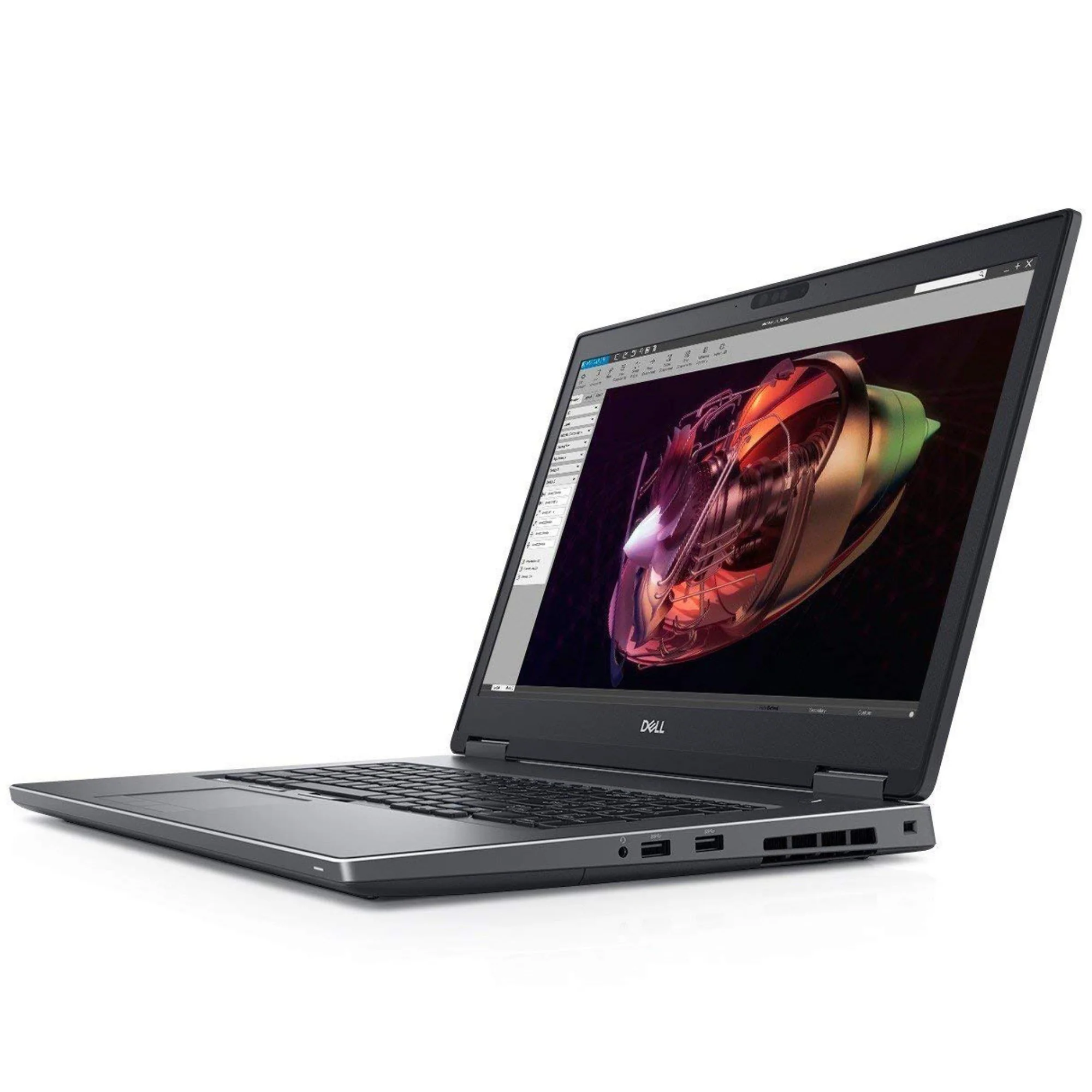 Dell Precision 7730 /Processor:Intel Core i7-8850H/Ram:16GB DDR4/HARD:512GB SSD/Nvidia Quadro P3200 6GB DDR5 + Intel UHD Graphics 630/17.3″ FHD IPS - Image 3