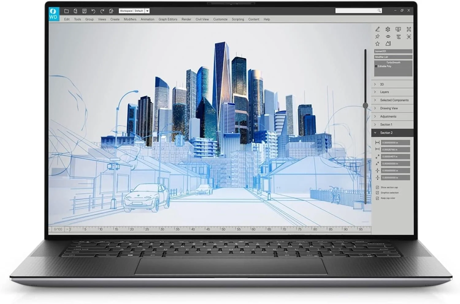 Dell Precision 5560 /Processor:Intel Core i7-11850H/RAM:16GB DDR4/Hard:512GB SSD/GPU:Nvidia QuadroT1200 4GB DDR6 + Intel UHD Graphics/Displaysize:15.6″ FHD