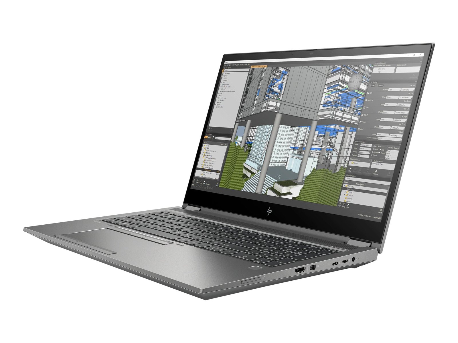 HP ZBook Fury 15 G7 Corei7-10850H – 16G Ram -512 SSD – NVIDIA® Quadro® T2000 4GB - Image 6