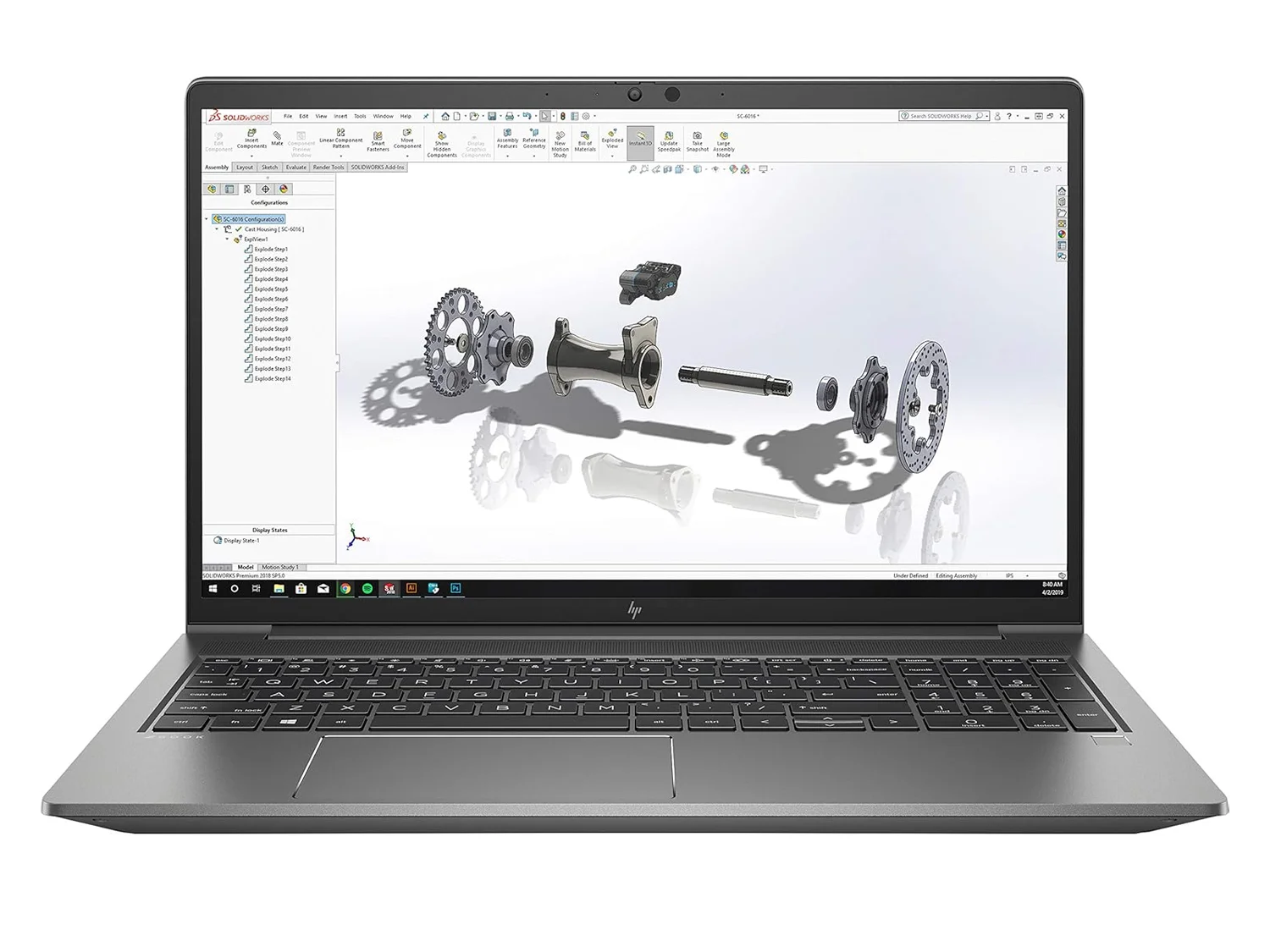 HP ZBook Power 15 G7 – Corei9-10850H – 16G Ram – 512SSD – NVIDIA T1000 – 4GB